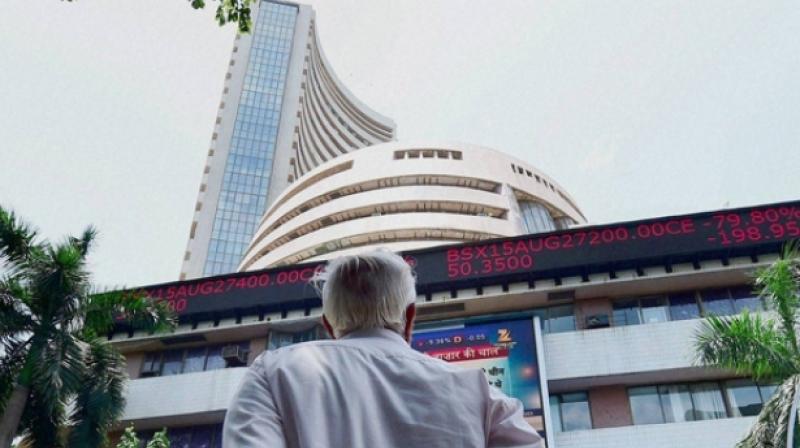 Sensex pared early gains, quoting up 42.71 points at 31,491.74. Photo: PTI