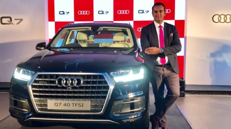 The new Audi Q7 was launched today. Image: Twitter| @AudiIN