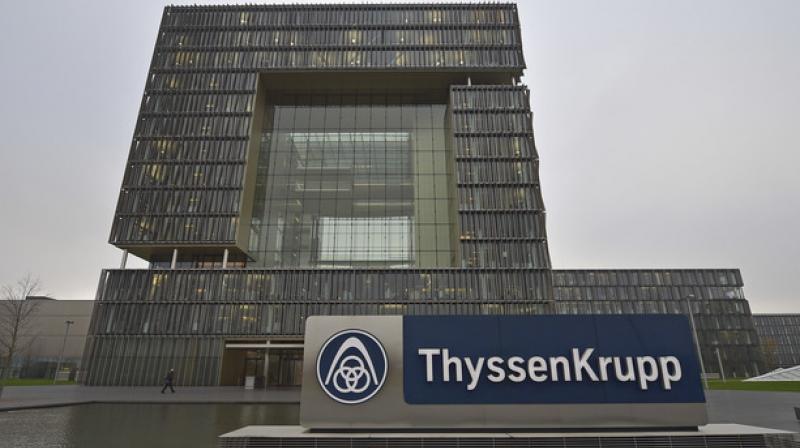 Labour bosses at Germanys Thyssenkrupp said workers legal say in strategic decisions at the corporate level could be diluted in the planned holding structure for the new venture with Indias Tata Steel. Photo: AP