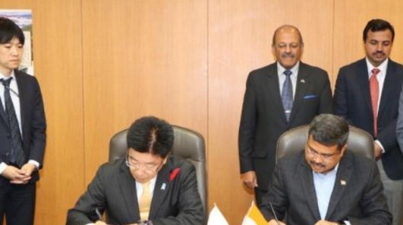 India and Japan have signed a memorandum of cooperation on Technical Intern Training Programme (TITP) on Wednesday. Photo: PIB| Twitter