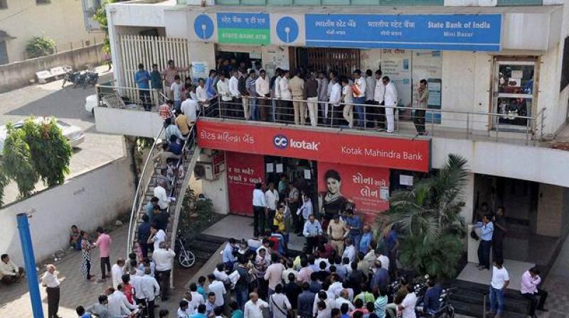 The capital infusion of public sector banks is a \big bang reform\ that will support credit growth and job creation, says SBI research report. (Photo: PTI)