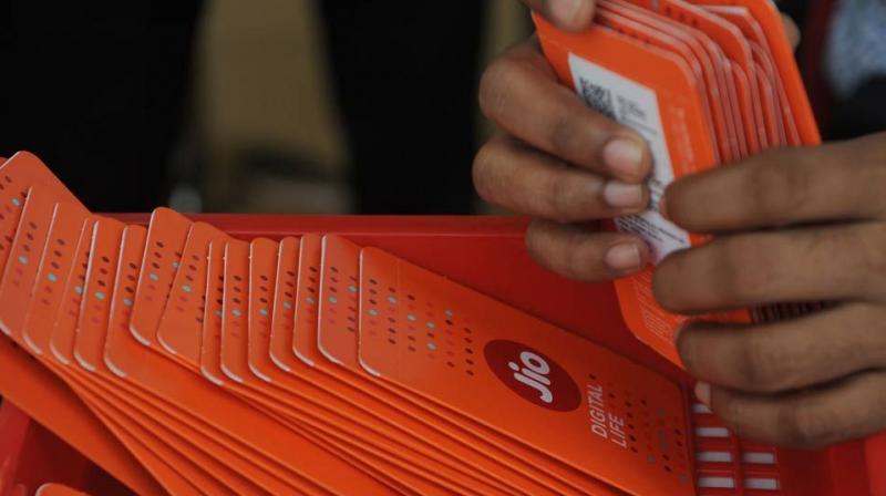 Reliance Jio will start offering cashback and benefits totalling Rs 2,599 from Friday to its Jio Prime members opting for recharge of Rs 399 and above. (Photo: AFP)