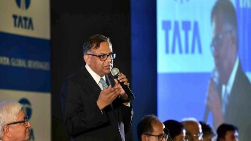 Tata group chairman N Chandrasekaran feels the company should cash in on Indias growth in the next 10 to 20 years. (Photo: PTI)