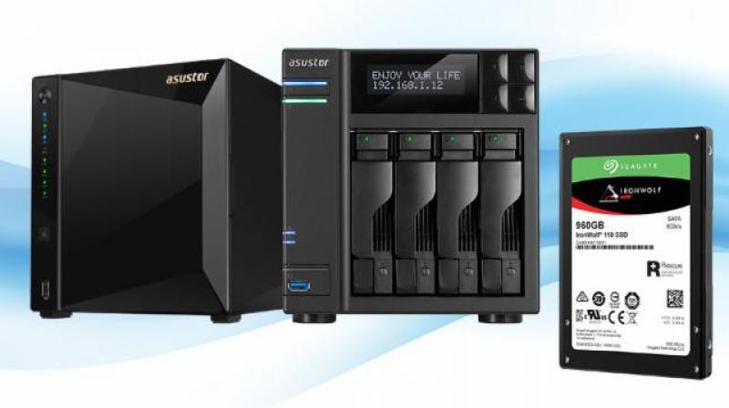 With the ASUSTOR AS4002T and AS4004T with 10-Gigabit Ethernet, ASUSTOR and IronWolf SSDs continue to break high speed barriers to meet the needs of performance users.