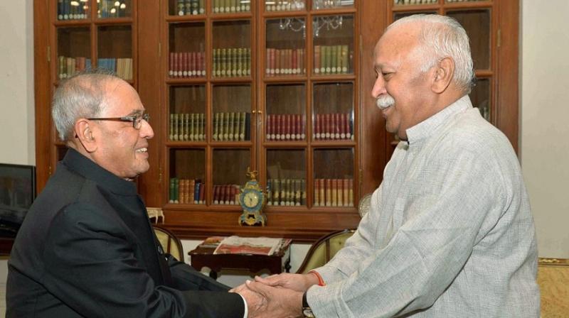 Former president Pranab Mukherjee is scheduled to arrive at the venue at 5:30 pm, where he will be welcomed by RSS chief Mohan Bhagwat. (Photo: File | PTI)