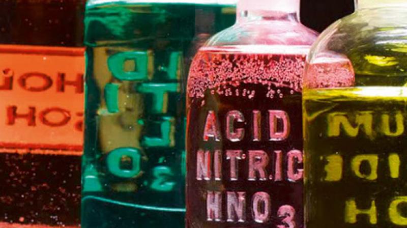 A student of Sacred Heart School and his brother consumed diluted acid, mistaking it for drinking water kept by their grandmothe. (Representational image)