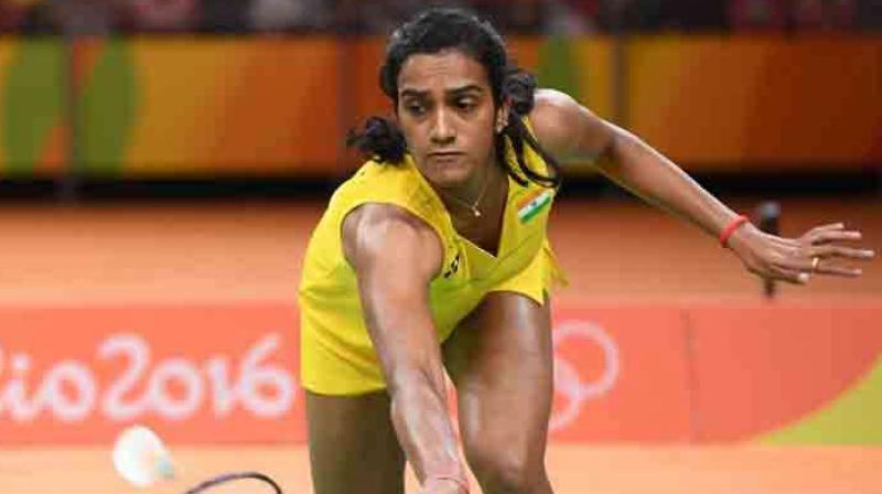 Sindhu lost 15-21, 17-21 in a clash which lasted 41 minutes. (Photo: AFP)