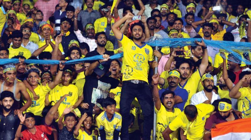 Blasters have received passionate support from their fans all through the season. (Photo: DC)