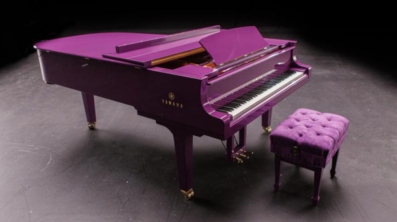 It was a gift specifically for Prince, and was his favourite piano to play because he loved the distinctive ring-like sound it made. (Photo: Youtube Screengrab)
