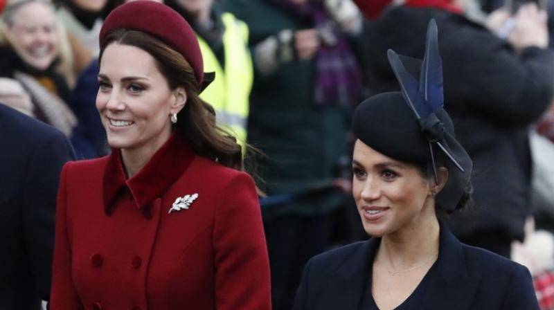 Much of the social media abuse has centered around rival fans of the Duchess of Cambridge, the former Kate Middleton and the Duchess of Sussex, the former Meghan Markle. (Image: AP)