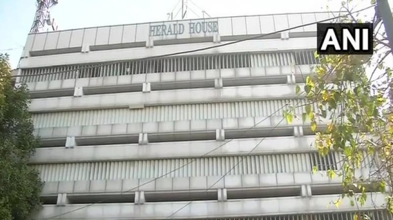 The Delhi High Court had in its order on February 28 directed the AJL to vacate the Herald House while dismissing a plea filed by AJL in this regard. (Image: ANI)