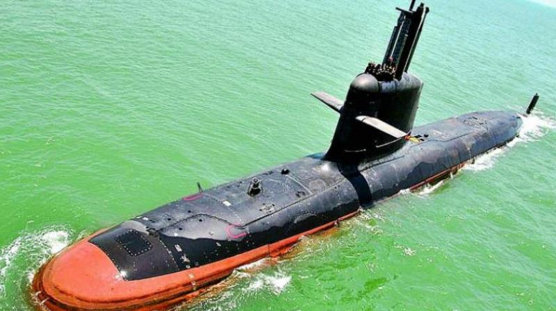 Scorpene-class submarines which are being built under the Project 75.