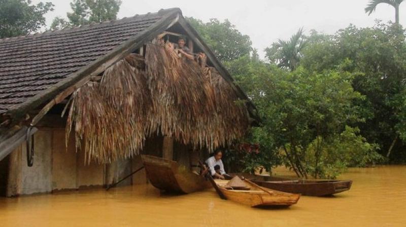 Throughout the northwestern area more than 650 houses were destroyed and damaged, hundreds of hectares of crops lost and roads broken, authorities said. (Photo: AFP)
