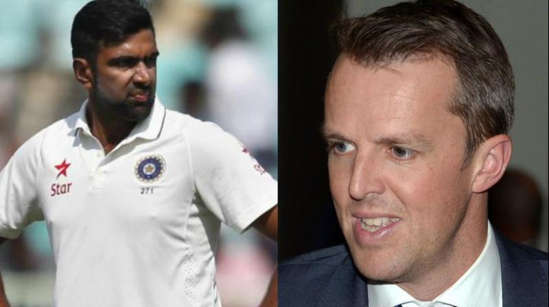 â€œI will pick, Ravi Ashwin. Experience counts for everything. He has done it. I will take him aside and I would say, â€œLook, stop trying to do your leg-spin, bowl off-spin,\ said Graeme Swann. (Photo: AP / AFP)