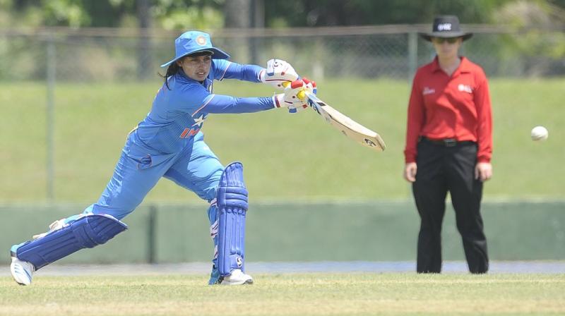 Mithali Raj smashed an unbeaten knock of 70 runs to help India post a total of 259-4. (Photo: ICC)
