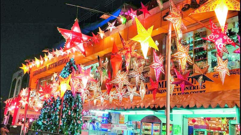 Here is how Christmas is celebrated by different people across the city.
