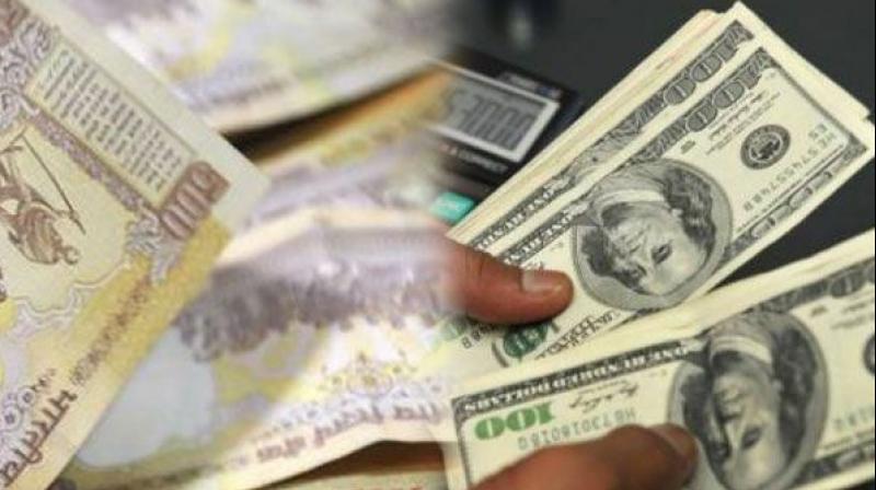 On Friday, the rupee had staged a smart recovery from its three-week low against the US currency to close up by 23 paise at 66.71 on heavy corporate dollar sales as well as easing inflationary pressure.