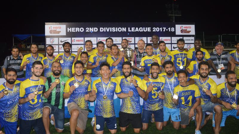 The Srinagar-based outfit on Wednesday became the first club from the Kashmir valley to qualify for the top tier after winning the second division league by beating Delhis Hindustan FC 3-2 in Bengaluru. (Photo: PTI)