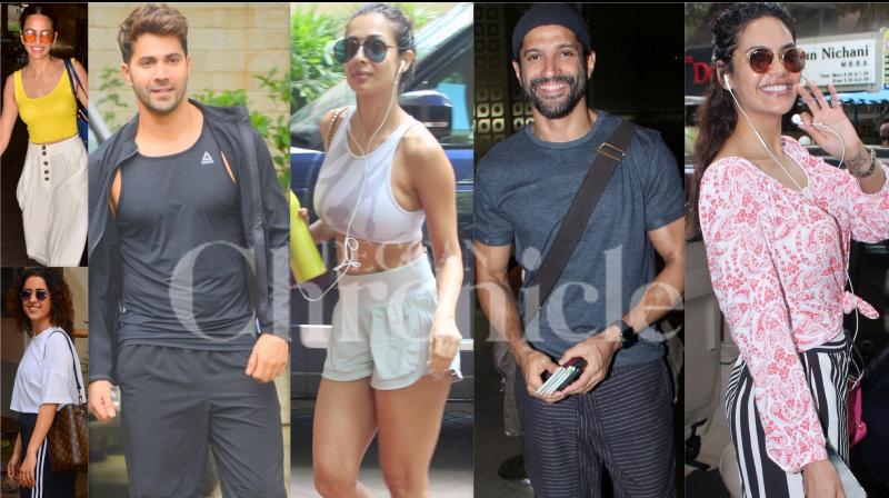 Stars in the city: Varun, Malaika, Farhan and others spotted in Mumbai