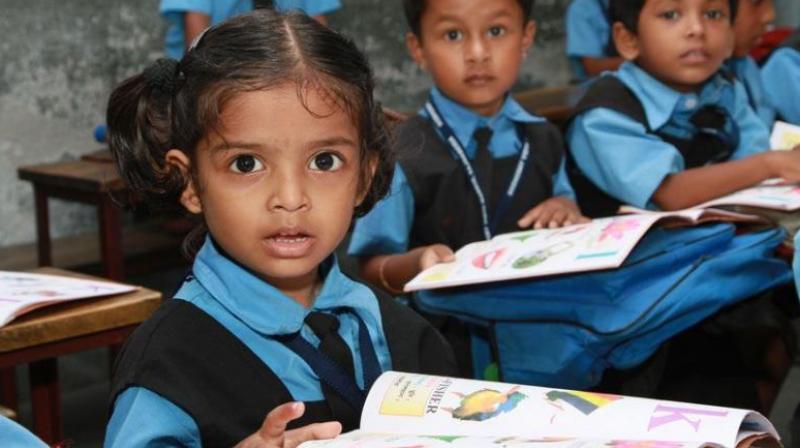 The Telangana government proposals to expand studies in Kasturba Gandhi Balika Vidyalayas (KGBVs) up to Intermediate level have not been agreed upon by  the Central government. (Representational image)