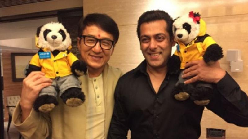 Salman Khan left Tubelight shoot midway to meet Jackie Chan