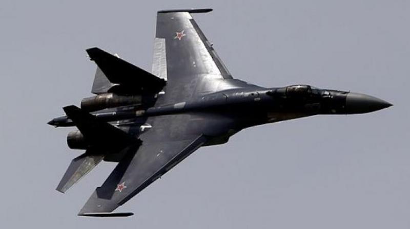 A Sukhoi Su-35 jet fighter. (Photo: AP)