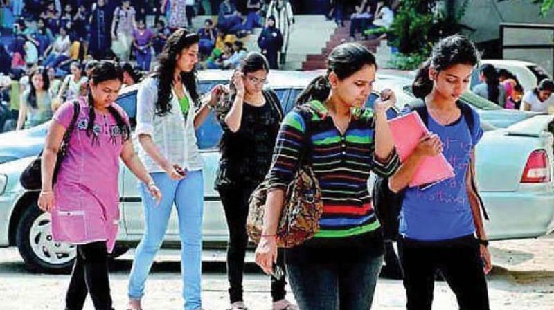 At the start of the academic year in colleges, students have to face strict rules and regulations imposed on them. (Representational image)