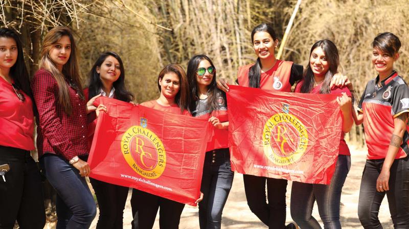RCB divas gear up to cheer for namma team.