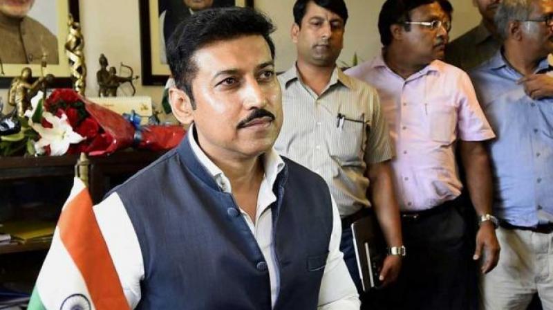 Sports Authority of India will be renamed. For now, it will be known as Sports India. It will be made leaner; some posts wont be retained after officers on them retire,\ said Rajyavardhan Singh Rathore. (Photo: PTI)