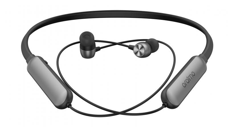 The Oraimo Necklace Bluetooth headphones are available for a price of Rs 2,799.