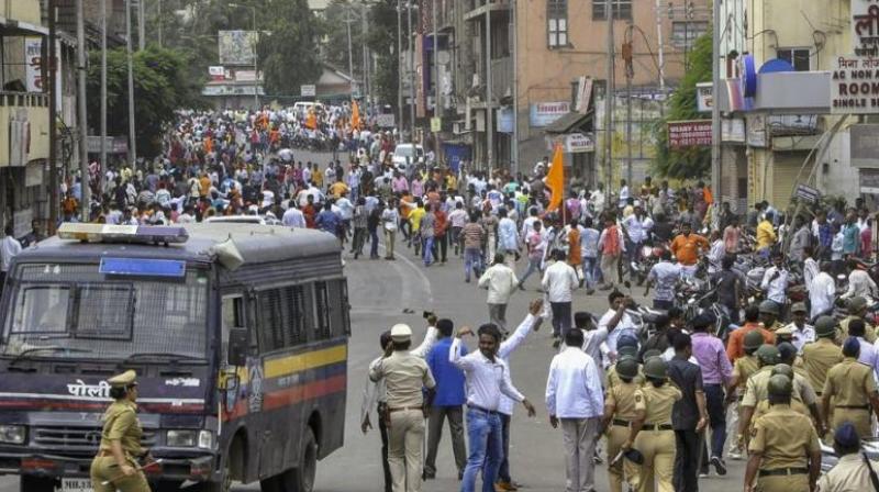 The major demand of the protestors include Maratha reservation, all cases against protestors to be withdrawn, strict action to be taken officers for firing and lathi charge during the July 25 protest. (Photo: File)