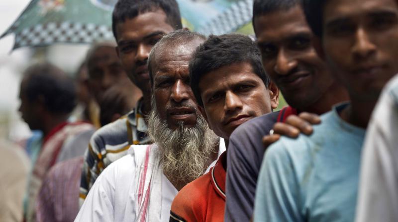 A final draft of a list of citizens in Assam was released on Monday, leaving some 4 million people on edge to prove their Indian nationality. (Photo: AP)