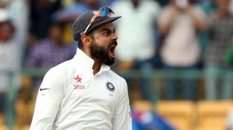 Virat Kohli and Cheteshwar Pujara had reportedly spotted the Aussie skipper looking towards the dressing room for help, something that they immediately pointed out to the umpires. (Photo: BCCI)