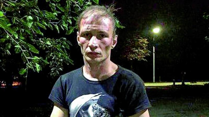 Officials believe that Dmitry killed the woman in a drunken fight in wasteland on September 8 and then cut up her body while his wife was present. (Photo: File)
