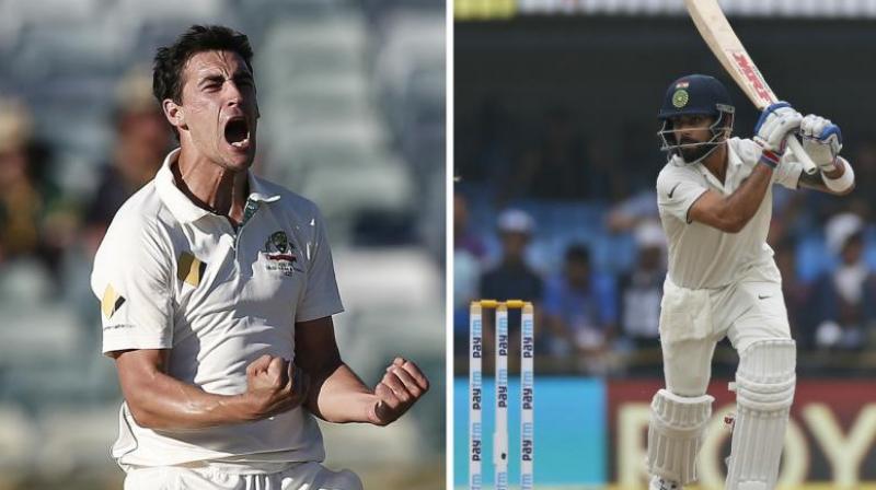 Australian fast bowler Mitchell Starc, who has played under the leadership of Indian skipper Virat Kohli in the Indian Premier League (IPL), believes that the top-ranked batsman is a \fantastic\ captain. (Photo: AP)