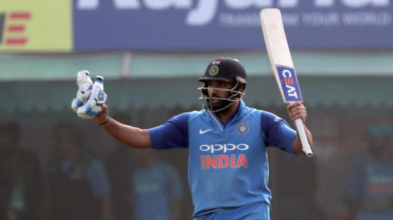 Rohit Sharma scored his third ODI double hundred on Wednesday in the second ODI against Sri Lanka. (Photo: BCCI)