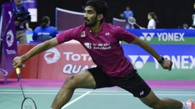 Srikanth had emerged as Indias best bet at the tournament after he clinched back-to-back titles at Indonesia and Australia and a final finish at the Singapore Open. (Photo: AFP)