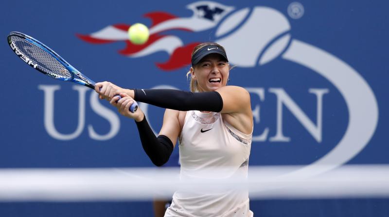 Sharapova became the first player into the third round where she will face Russian-born US teen wildcard Sofia Kenin. (Photo:AP)