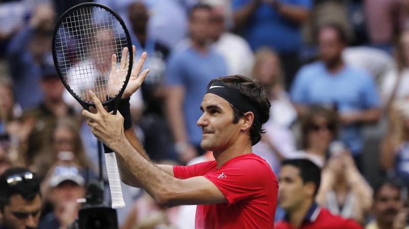 It is the first time in his long career that the 36-year-old Federer has played five-setters in both the first and second rounds at a major tournament. (Photo: AP)