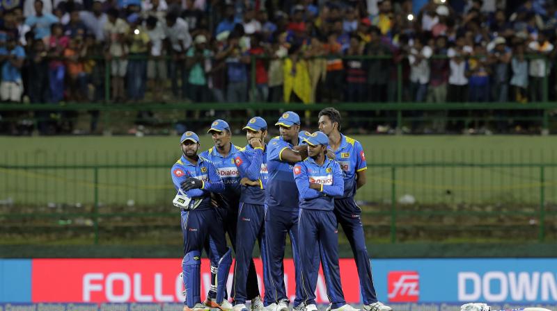 If Sri Lanka wins the last match of the series on Sunday, it will reach 88 points on the points table but that will not be enough to ensure it automatic qualification. (Photo:AP)