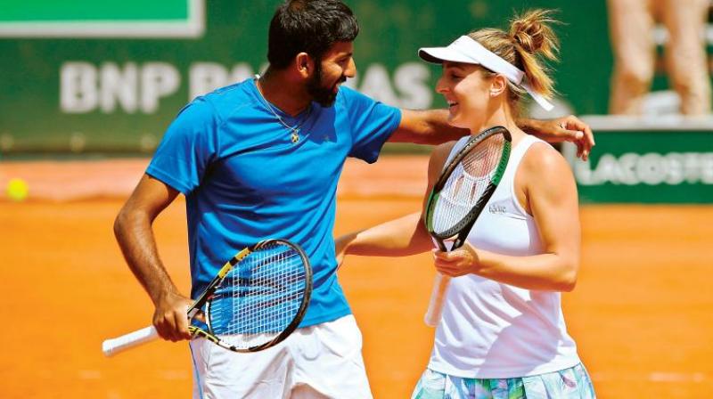 Rohan Bopanna and his Canadian partner Gabriela Dabrowski crashed out of US Open after suffering defeat against New Zealand-Chinese pair of Hao-Ching Chan and Michael Venus