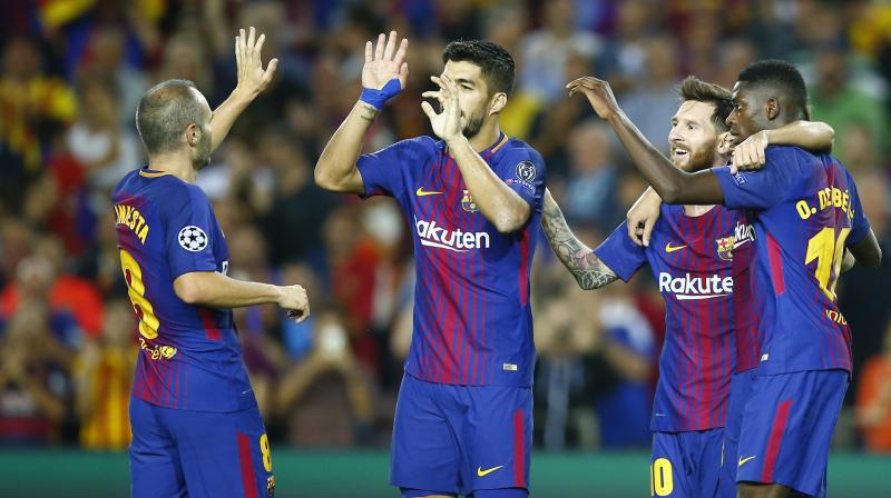 The result gave Barcelona revenge for their defeat to Juventus in last seasons quarter-finals and leaves them on top of Group D alongside Sporting Lisbon. (Photo:AP)