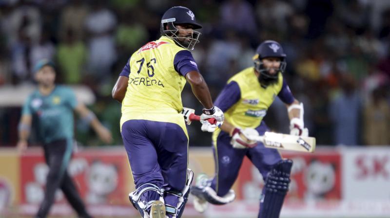 Victory in second T20 has intriguingly placed the series with the final match on Friday, also in Lahore. (Photo:AP)