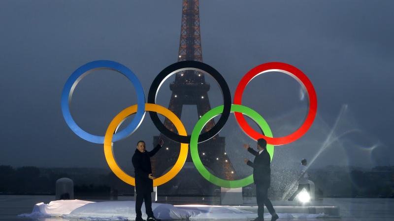 Both Paris and Los Angeles made final presentations to IOC delegates before the formality of the rubber-stamp vote was taken. (Photo:AP)