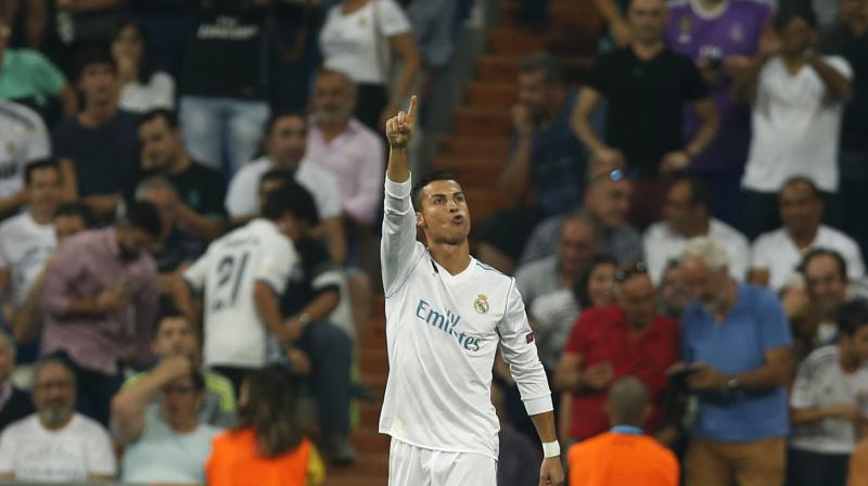 Ronaldo has now struck 12 times in his last six Champions League games. (Photo:AP)