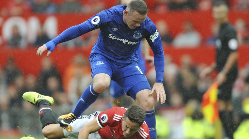 Rooney left United in the offseason after 13 years with Lukaku heading in the opposite direction across northwest England.(Photo:AP)
