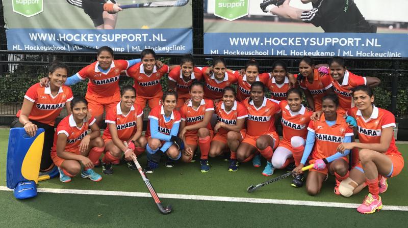 Victory over Belgium Junior Mens Team  bringS end to  Indian Women Hockey teams European tour. (Photo: Hockey India/Twitter))