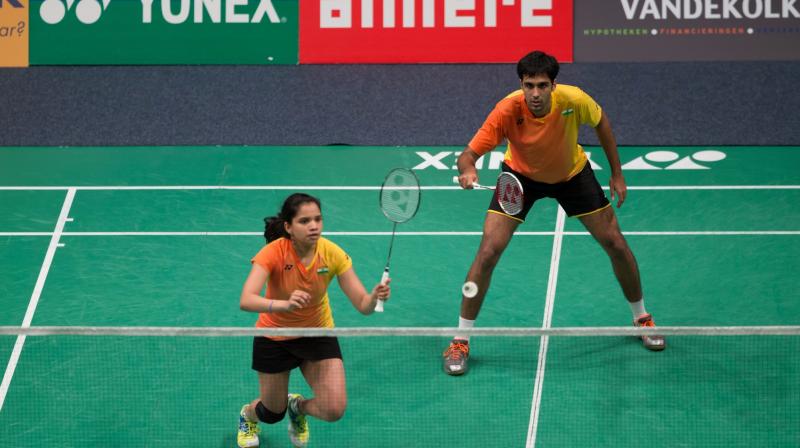 The performance of Pranaav and Sikki was the only positive for India in Tokyo as Olympic silver medallists P.V. Sindhu and Saina Nehwal fell in the second round of the tournament while Kidambi Srikanth and H.S. Prannoy were defeated in the quarter-finals.(Photo: Twitter)