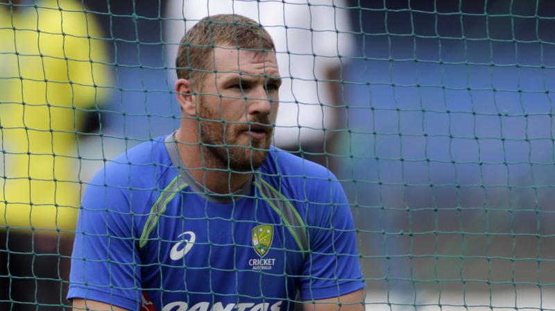To Australias relief, Finch hit the nets on Saturday and also looked smooth while running during the morning practice session. (Photo: AP)