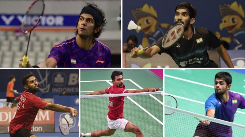 Indian male shuttlers have stepped up and improved by leaps and bounds to become a force to reckon with. (Photo: Twitter)